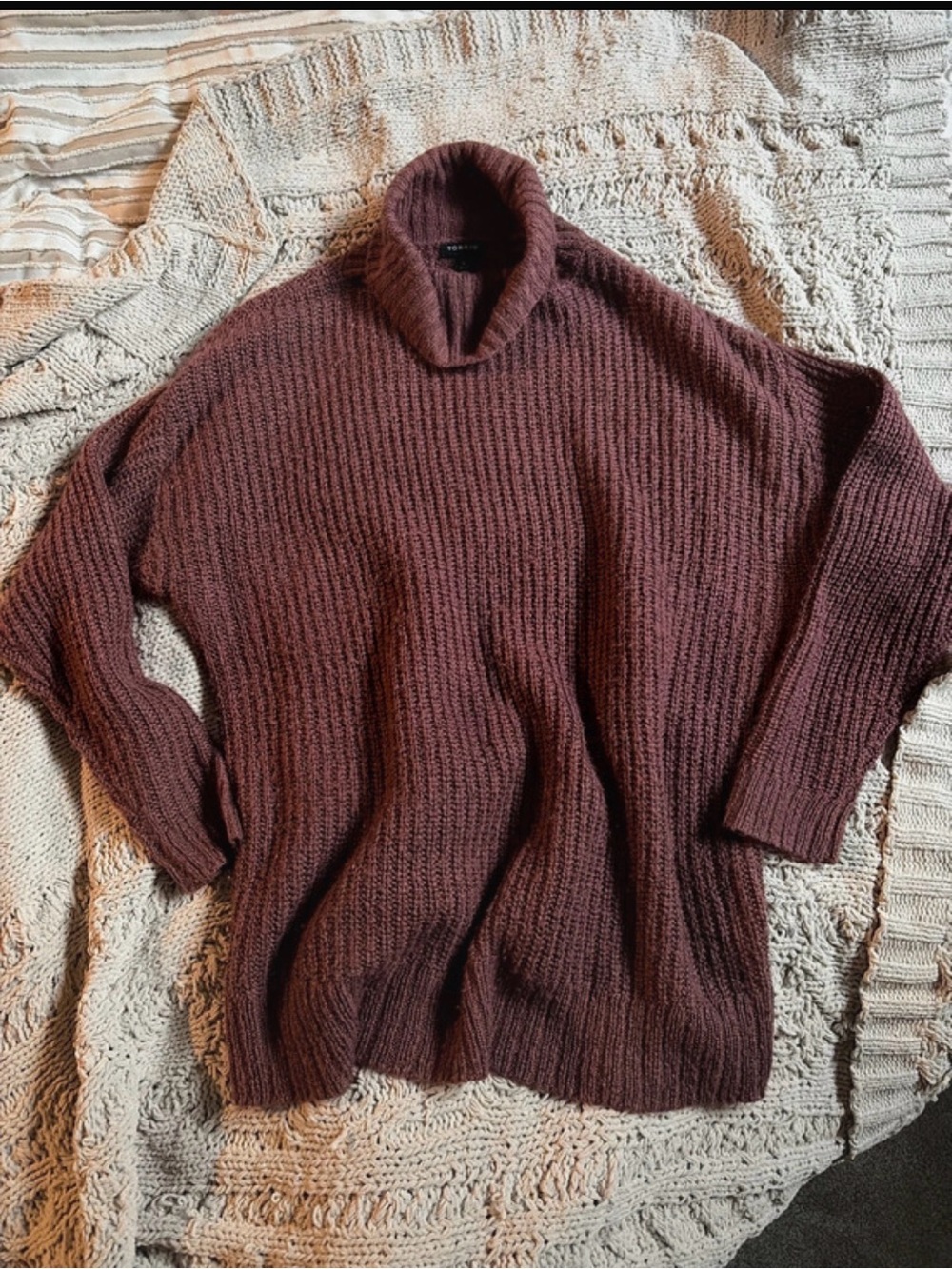 Torrid Burgundy Turtleneck Sweater- L